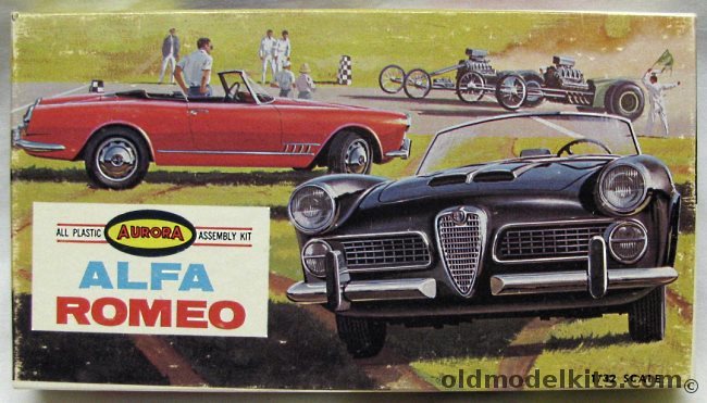 Aurora 1/32 Alfa Romeo, 510-70 plastic model kit